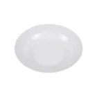Wholesale factory price custom design white 100% melamine round 9 inch plate
