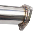 Custom Exhaust Custom High Performance Stainless Steel Ss304 Exhaust Muffler Pipe