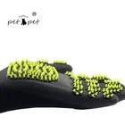Hot sale factory outlet wholesale dog cat pet grooming glove hair remover glove
