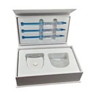 fast effective white smile 2ml teeth whitening mini LED light kit with gift box