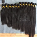 Factory price Chinese human hair extension supplier hd lace human hair bundles with closure