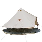 100% cotton canvas 3 persons camping outdoor tent