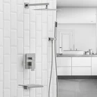 BWE Shower Faucet Set With Valve And Shower Combo Set