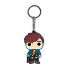 Logo printed 3d promotional cute cartoon animal personalized soft rubber pvc keychain