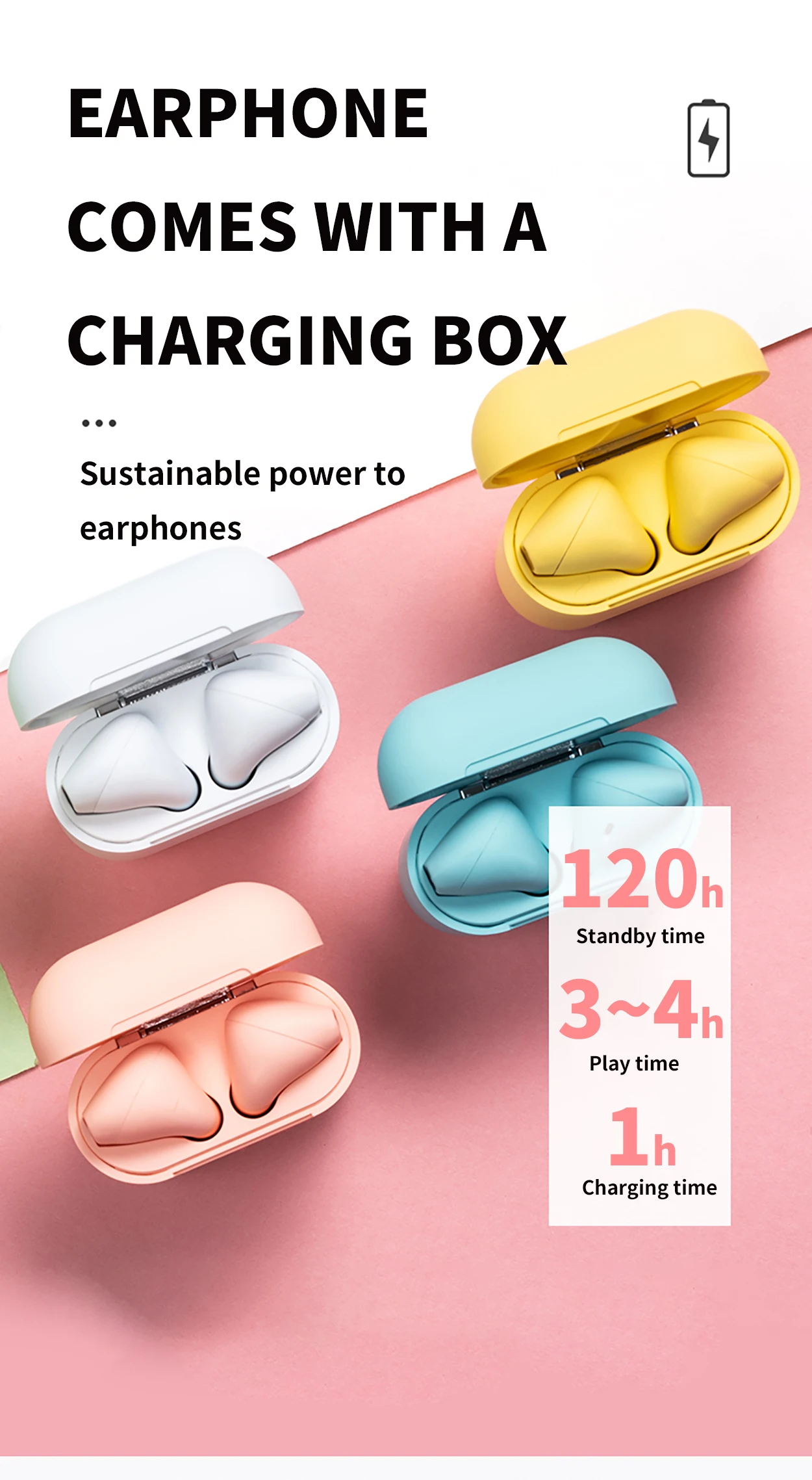 Macaron Headphone Inpods 12 i12 Frosted Matte Touch Feeling Tws Wireless Earphone For iPhone 11 Pro Android Earbuds Stereo - ANKUX.COM