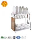 Newly designed 3 tier dish rack kitchen with stainless steel