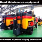 pavement repair equipment for highway pits cavity pothole maintenance road asphalts regeneration mixer truck