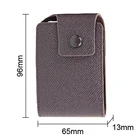 Custom Shape Diy Logo Mens Rfid Credit leather holder Pu Wallet Card Holder