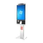 All In One Touch Screen Selfservice Barcode Scanner Mall Retail Self Ordering Kiosk Prices In Restaurant With Camera