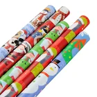 Factory Price Fancy Cmyk Color Christmas Gift Wrapping Paper Roll
