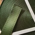 Okeo-Tex polypropylene webbing green color webbing belt for massage chair