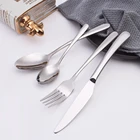 Wholesale Travel Knife Fork and Spoon Stainless Steel 24pcs Cutlery