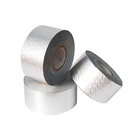 Wholesale aluminum foil laminated paper silver cigarette foil paper roll