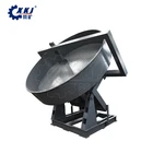 Granulator machine for sludge fly ash clay slag powder Disc ball