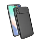 2019 Hot Selling Product Full Coverage Mobile Phone Battery Case For iPhone X/Xs Silicone Battery Case