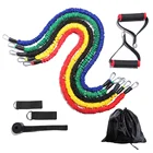 Private Label Adjustable Heavy Duty 11 pcs Resistance Band Set