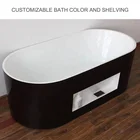 Sex Massage Freestanding Massage Bathtub Sex Massage Bathtub Black Bath Tub Freestanding Black Whirlpool Bathtub