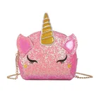 Sequin Unicorn Chain Ladies Hand Women's Shoulder Bags