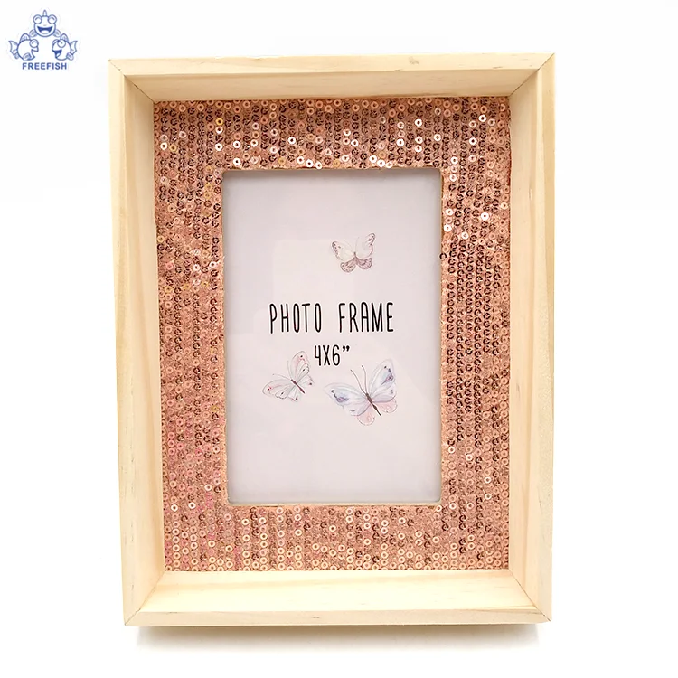 wholesale wooden shadow box photo frame, wood colors picture