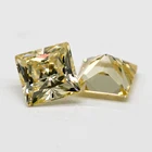 3A grade gems 8*10mm 9*11mm loose cz stone Asscher cut cubic zirconia stones