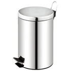 Wholesale 5L Litre Stainless Steel Recycling Bin Pedal Waste Trash Rubbish Glass stainless steel pedal trash bin