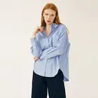 Hot sale classy long sleeve blouse designs ladies' blouses tops women