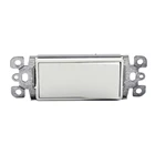 Duplex Switches Wall Switch Hot Sale Push-In Type US Duplex Receptacle Wall Mount Switches 15A