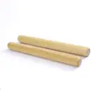 Antique chinese Children's educational toys wooden claves drum percussion musical instrument