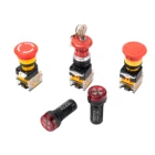 Dc Buzzer Buzzerdc Led Light Buzzer Dia 22mm Led Indicator Light Dc 220v Alarm Buzzer