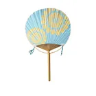 Hand Fan Acceptaple Good Quality Promotional Fashion Decorative Hand Fan Custom Hand Held Fan