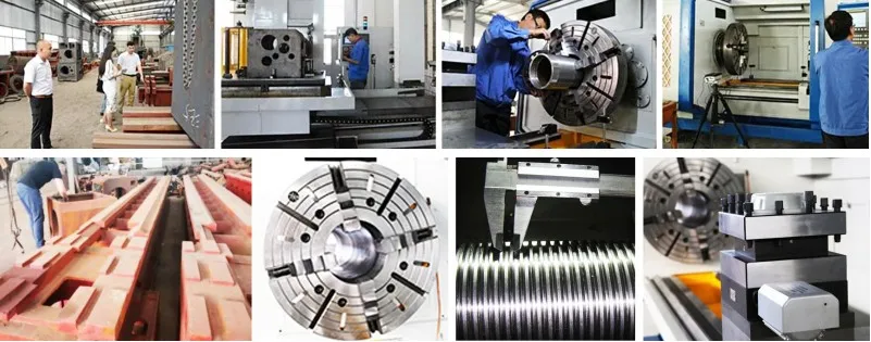 Precision Heavy Duty Pipe Threading Lathe_Flat Bed CNC Turning Centre Lathe Machine with GSK/FANUC/SIEMENS Controller