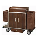 Hot sale hotel room service trolley housekeeping maid cart trolley