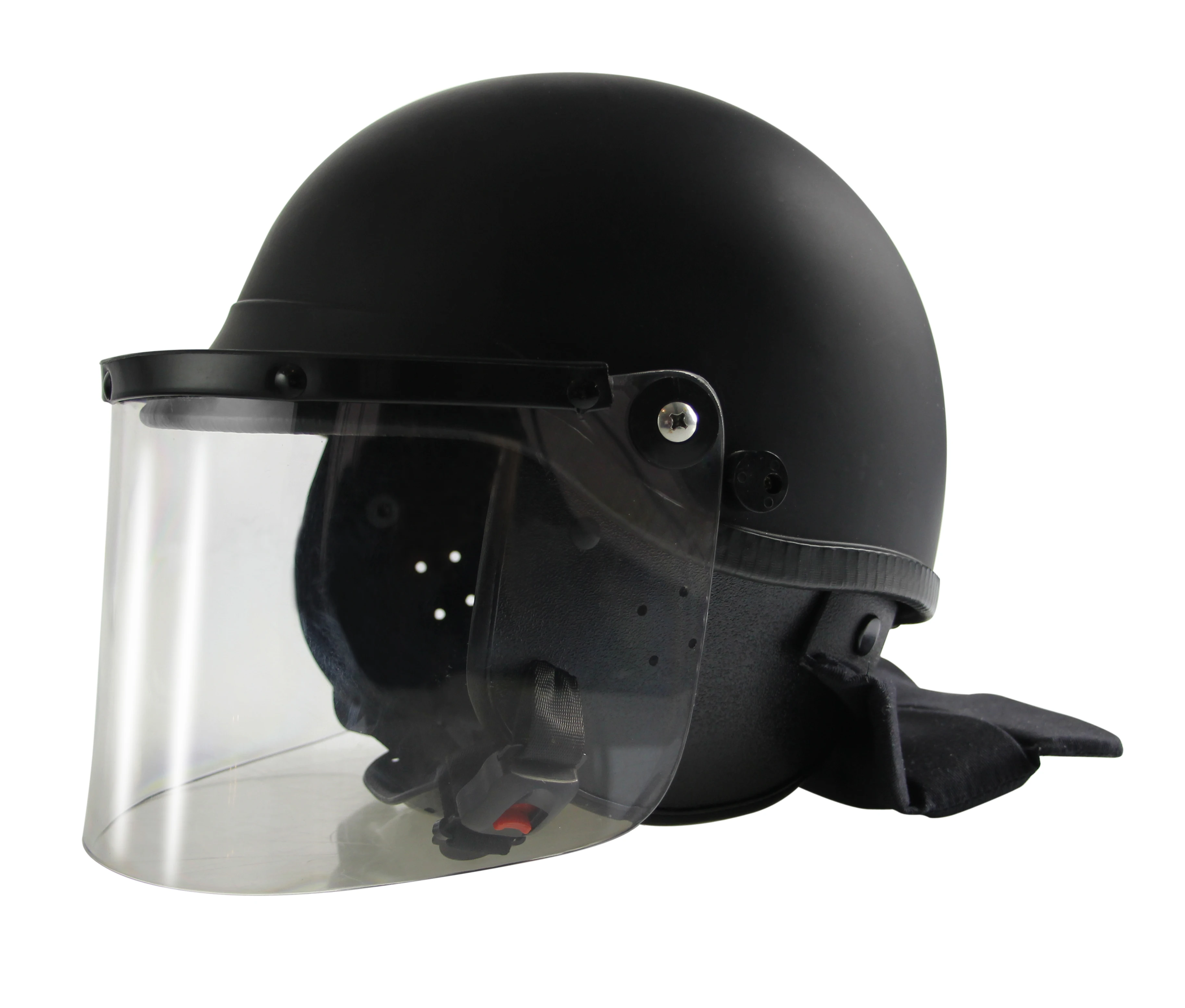 abs 军事警察装备警察防暴头盔与遮阳颈部保护