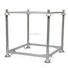Industrial galvanized portable metal storage warehouse stacking big bag post pallet rack