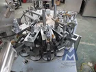 Hair gel aluminum tube filling and sealing machine