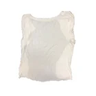 Recycled textile white cloth industrial 100% cotton wiping rags
