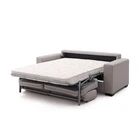 leather sofa bed folding hotel project furniture 5% off promotion fabric sofa cum bed