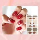 Nail Sticker 14 Stickers Nail Decals Factory Price Nail Arts Decal Sticker 3d Self Adhesive Nail Sticker