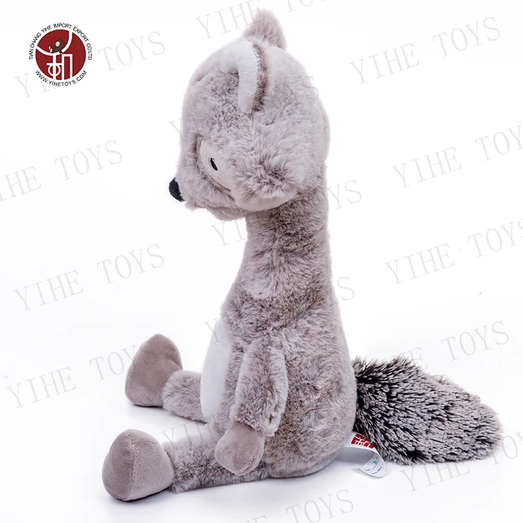 Long Necked Toy Embroidery Velveteen Plush Squirrel Baby Toys