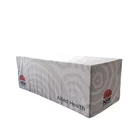 Outdoor Custom Printed Table Cloth Fitted Table Cover Stretch Table Throw For Display Trade Show