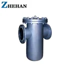 Carbon Steel Basket Pipeline filter T type Strainer Ready to Ship