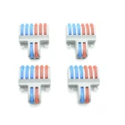 Hampool Conductor Terminal Block with operating lever for wiring 0.75-4mm2 28-12AWG