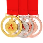 Coin Silver Medals And Coin Coin Medal Maker Handball Gymnastics Gold Silver Bronze Awards Athletic Sport Medal