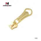 factory wholesale nickel zipper puller for handbag hardware