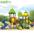 hot sale dynamic kids playground plastic slides