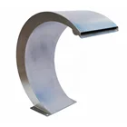 Outdoor accessories stainless steel wall waterfall swimming pool waterfall