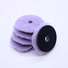 Hook Loop Backing Pads Pad Customized Size Long Nap Wool Hook Loop Backing Car Detailing Buffing Pads