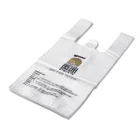 Plastic T-shirt Bag T-shirt Plastic Bag Custom Printed Degradable Material Plastic T-Shirt Bag