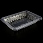 Cake Plastic Tray Fruits BPA Free Disposable Freeze Safe Plastic Tray For Vegetables And Fruits
