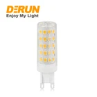 クリア PC ハウジング g9 led 電球 4 ワット交換ハロゲンランプ 36 ワット G9 ミニ g9 照明 led 、 LED-G9